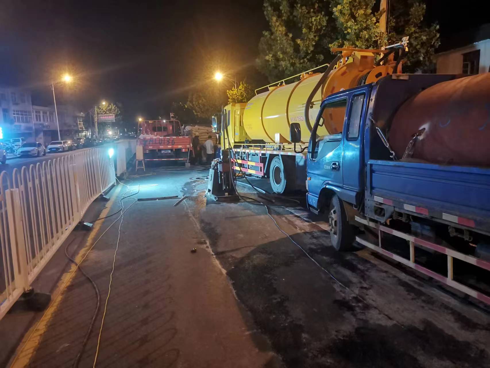 调兵山路面压密注浆